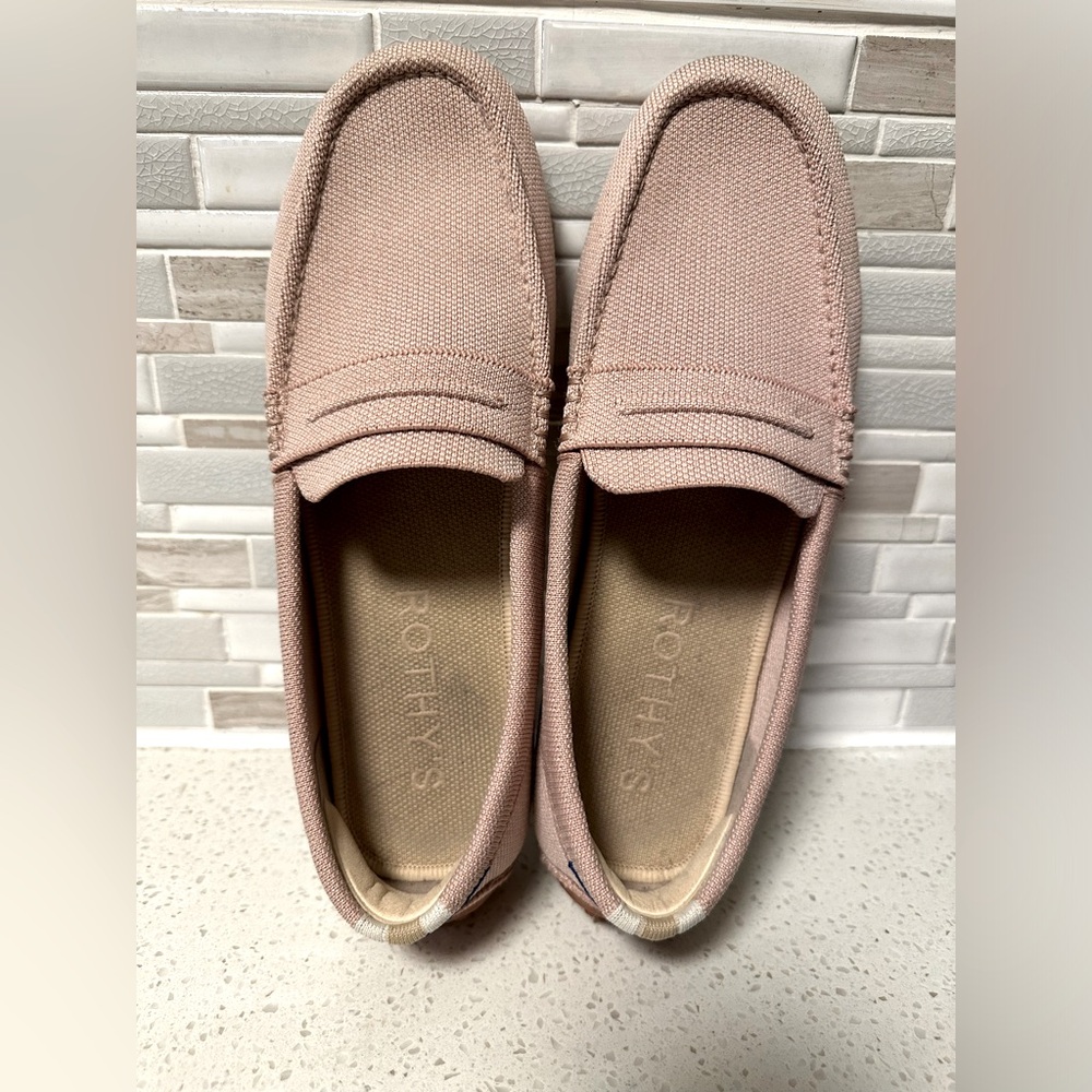 Rothy’s - The Driver - Beachside Pink - EUC